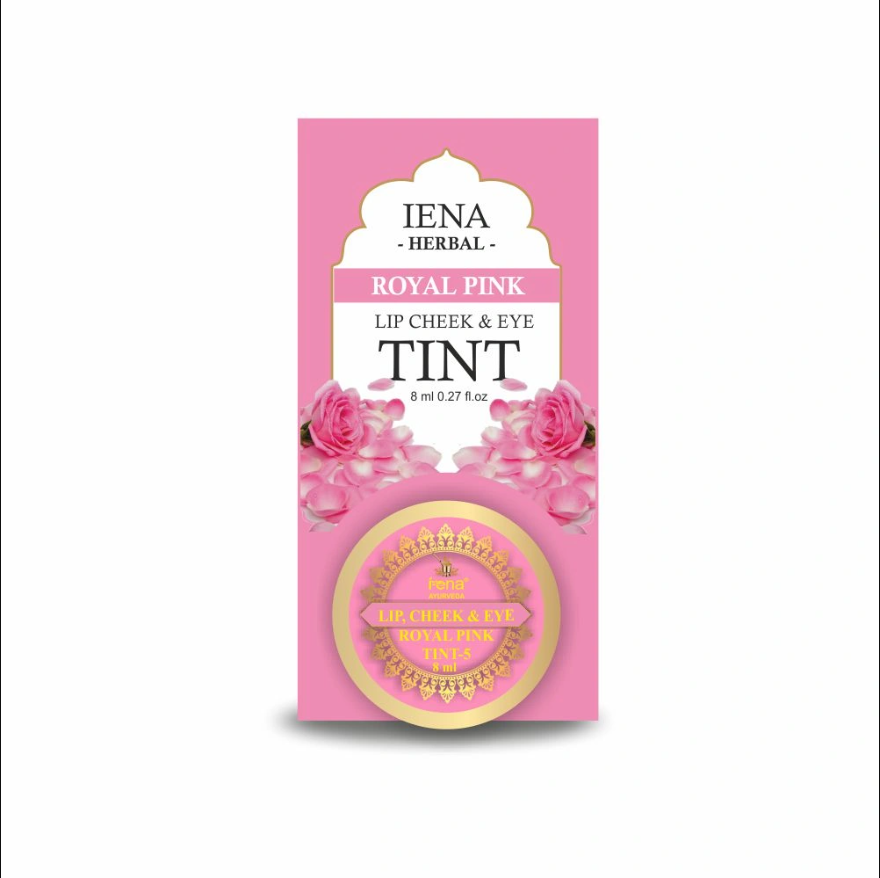 Royal Pink Herbal Lip Tint by IENA Ayurveda (Trending)