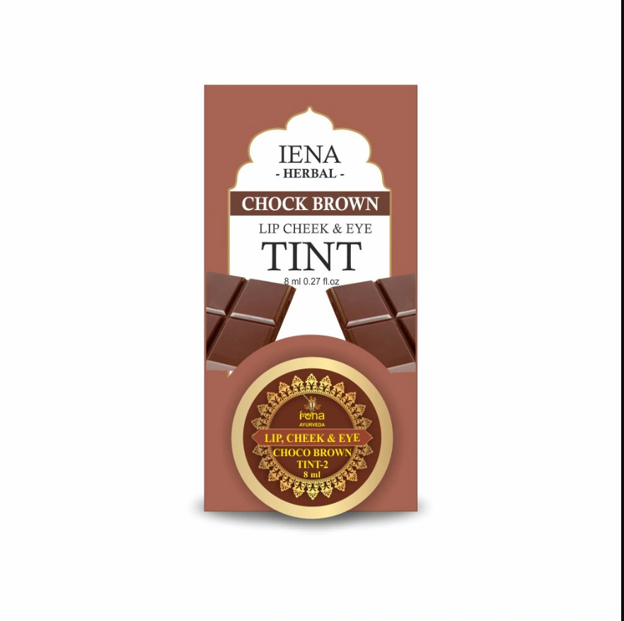 Choco Brown Herbal  Lip Tint by IENA Ayurveda (Trending)