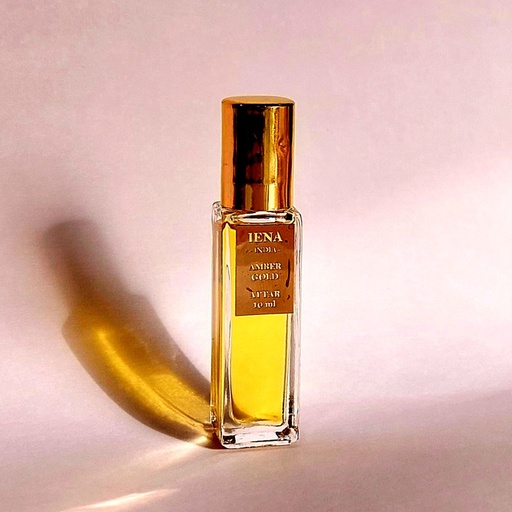 Amber Gold - Floral Daily Wear Attar by IENA Ayurveda - 10 ML