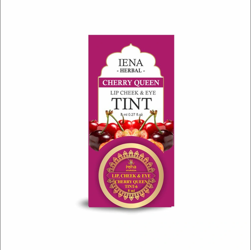 Cherry Queen (Red) Lip Tint by IENA Ayurveda (Trending)